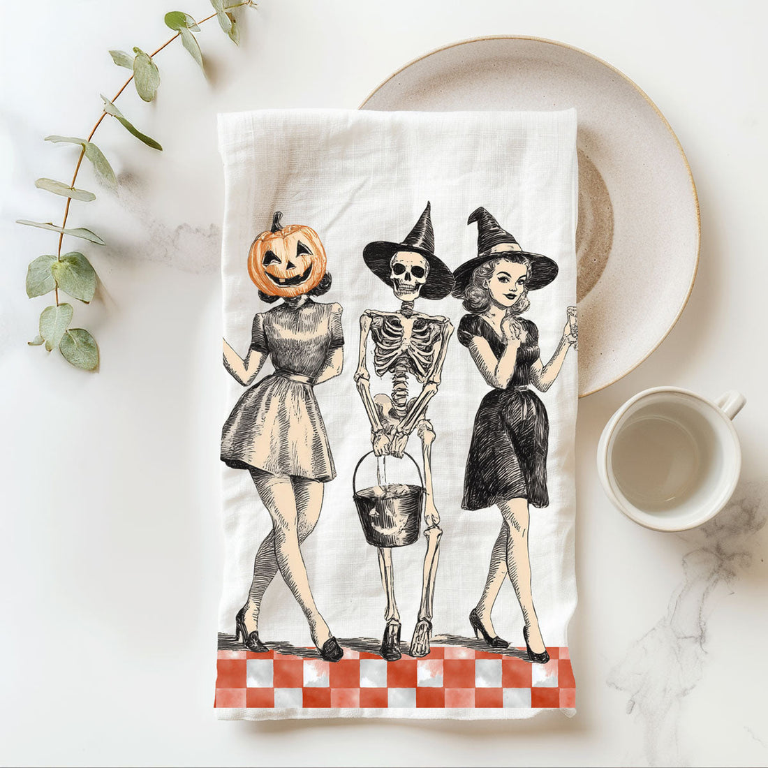 Vintage Halloween Towel — alternate product view 23