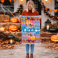 Painted Pumpkin Towel — alternate product view 13