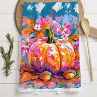 Painted Pumpkin Towel — alternate product view 10