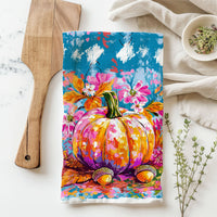Painted Pumpkin Towel — alternate product view 26