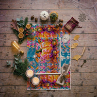 Painted Pumpkin Towel — alternate product view 4