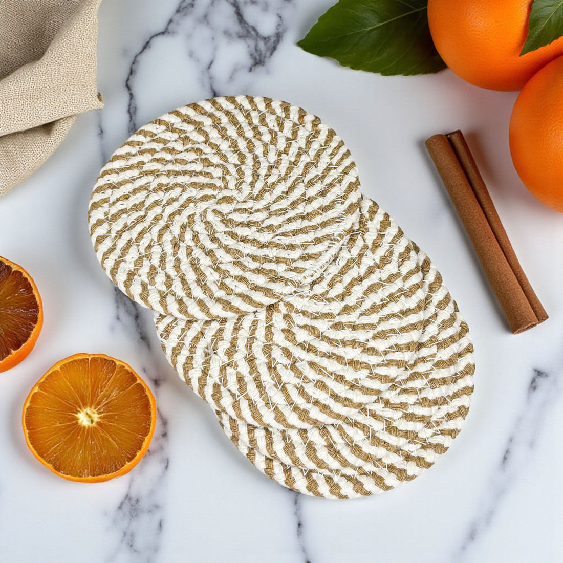 Fall Braided Coaster Set — alternate product view 67