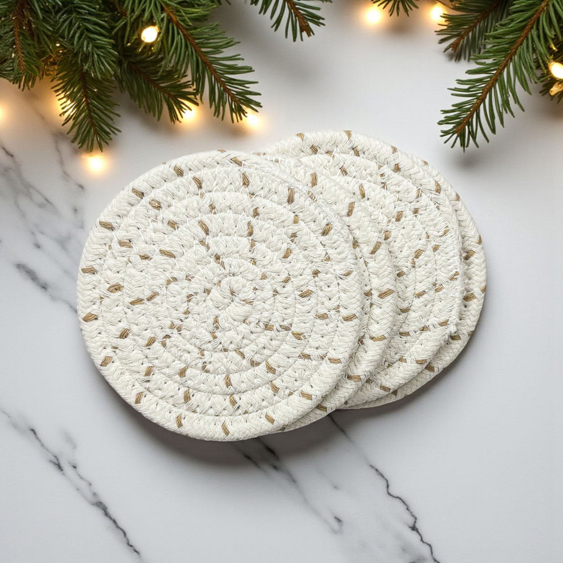 Fall Braided Coaster Set — alternate product view 50