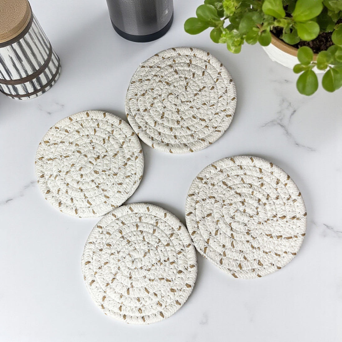Fall Braided Coaster Set — alternate product view 70
