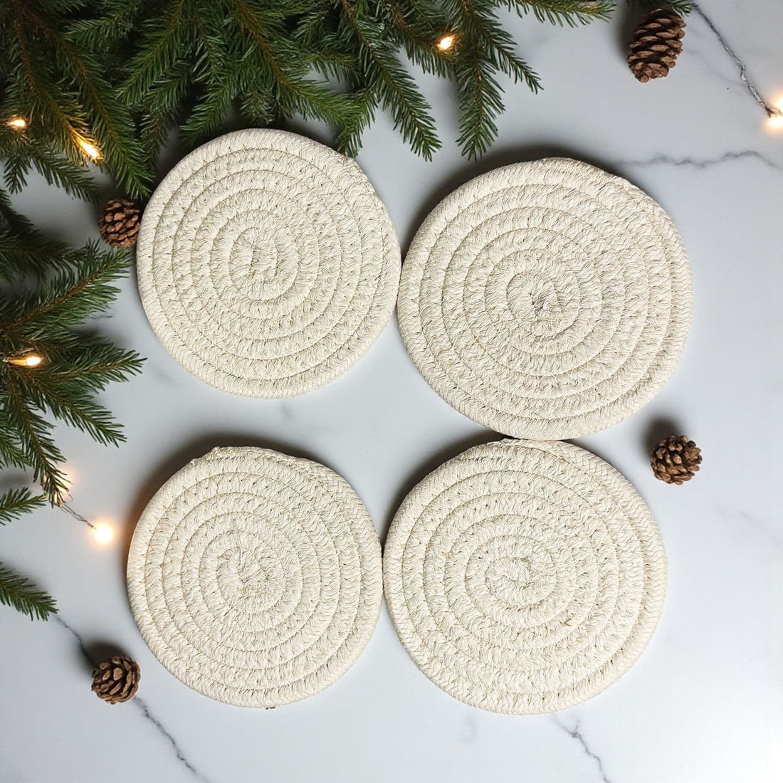 Fall Braided Coaster Set — alternate product view 74
