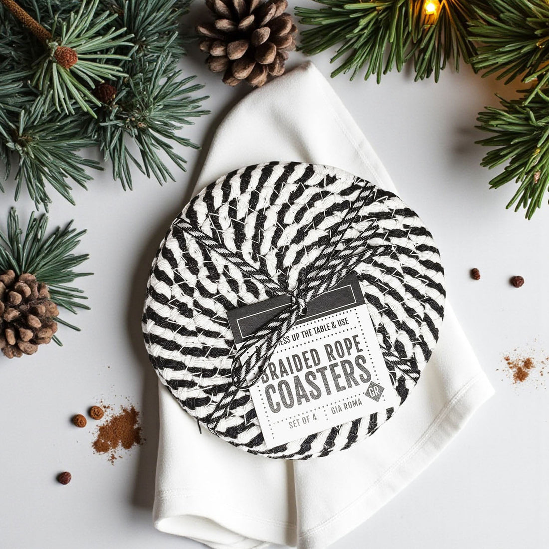 Braided Coasters — alternate product view 25