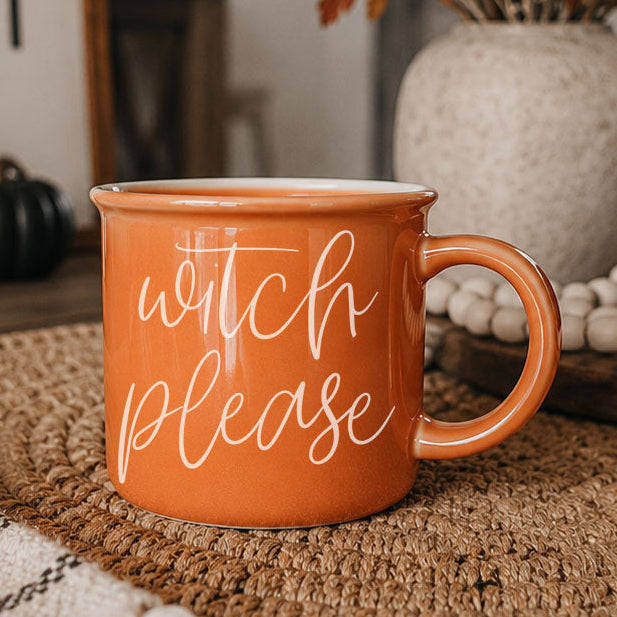 Orange Ceramic Mug