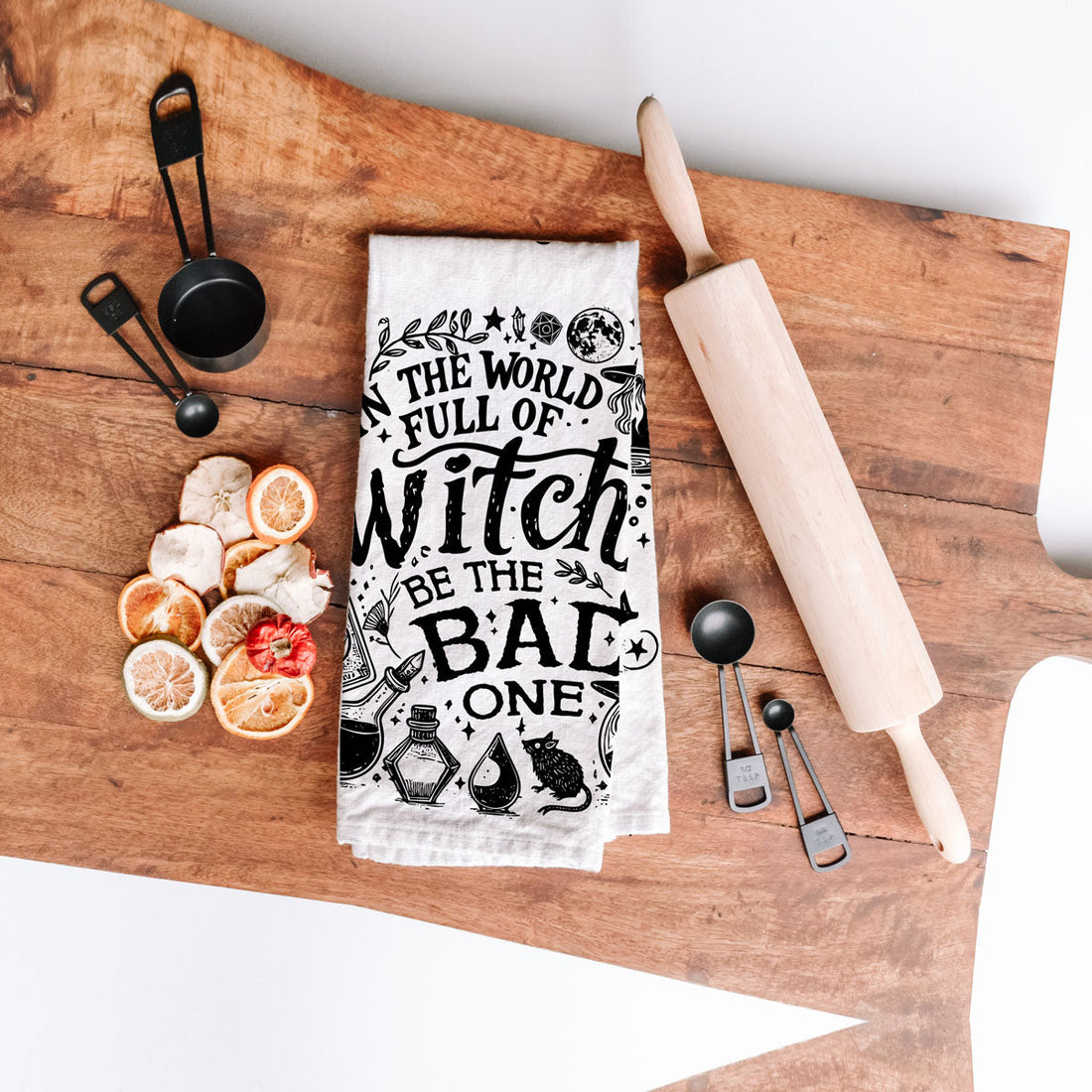 Double-Sided Witch Towel — alternate product view 32