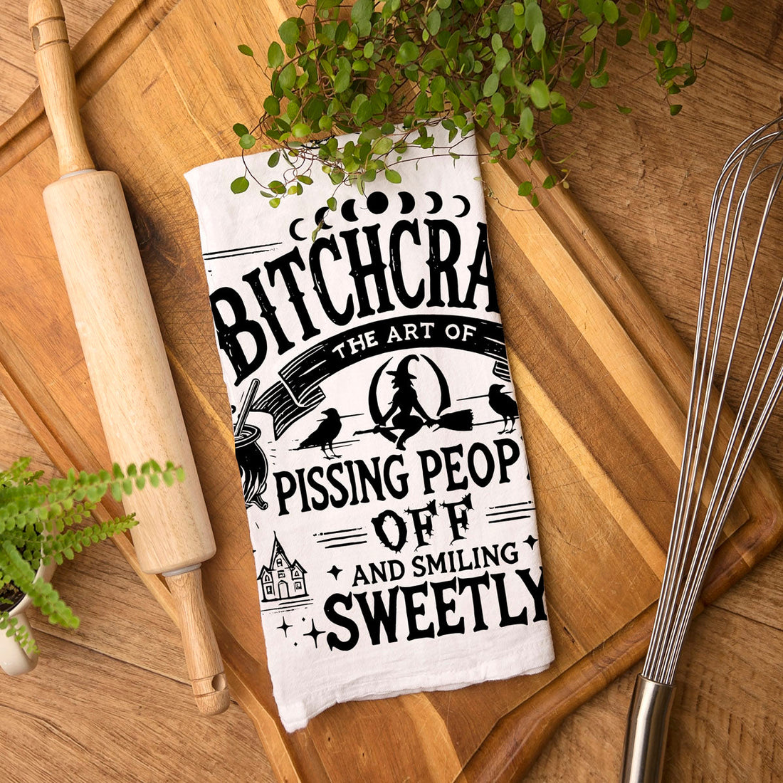 Double-Sided Witch Towel — alternate product view 39
