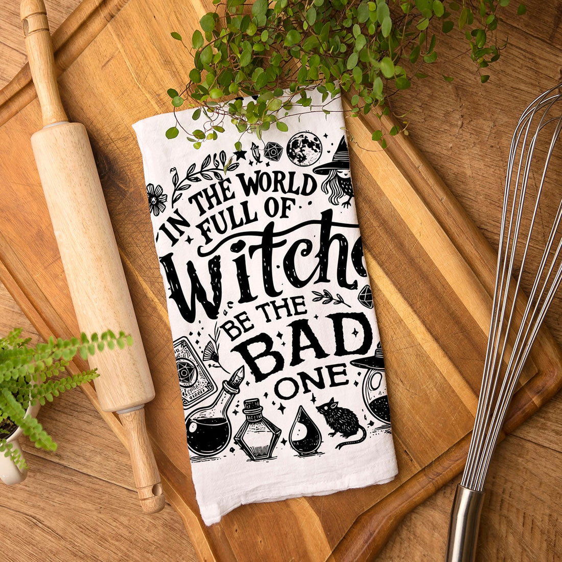 Double-Sided Witch Towel — alternate product view 29