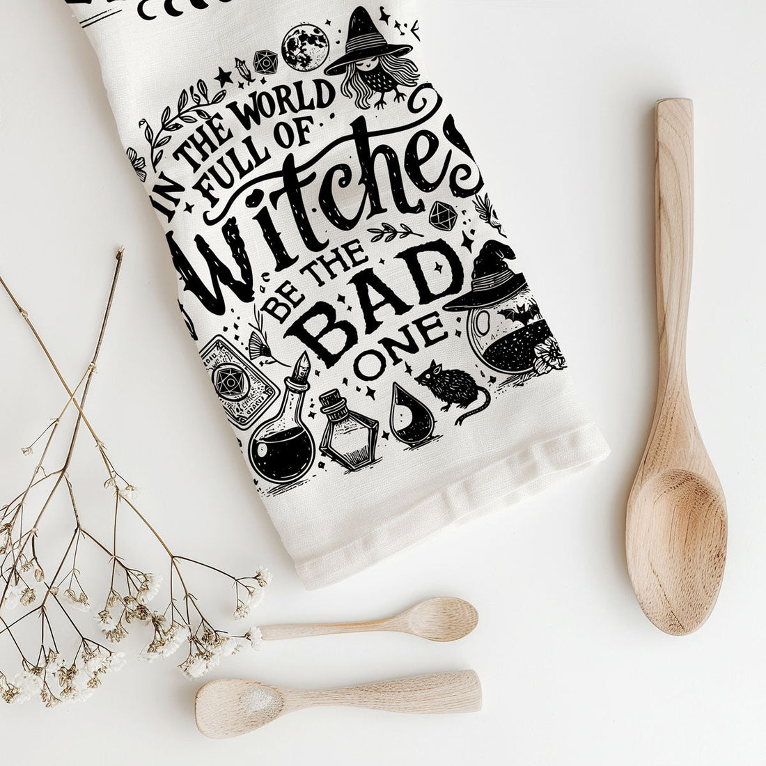 Double-Sided Witch Towel — alternate product view 20