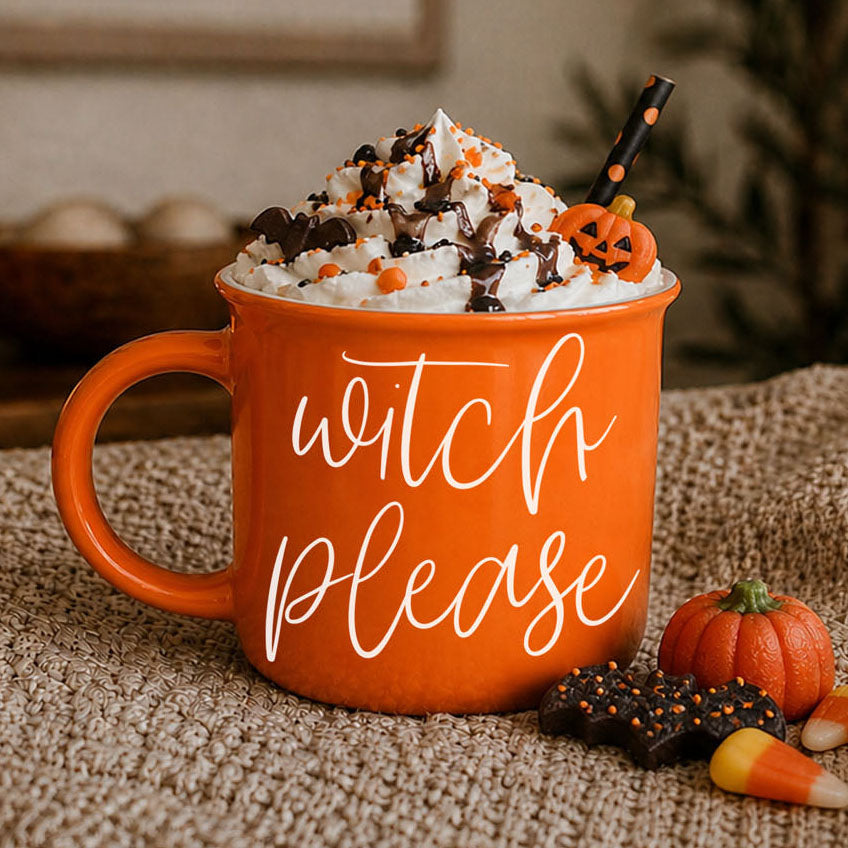 Orange Ceramic Mug — alternate product view 34