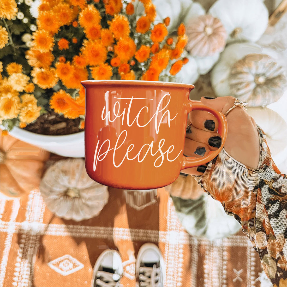 Orange Ceramic Mug — alternate product view 24
