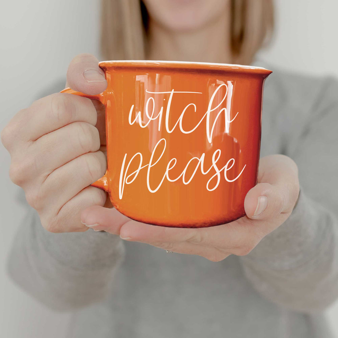 Orange Ceramic Mug — alternate product view 7